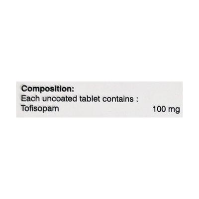 TOFSIFORD 100 Tablet 10's - Anxiety-Anx