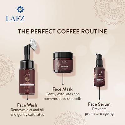 Lafz Caffeine Face Mask 50 gm - Masks & Peels