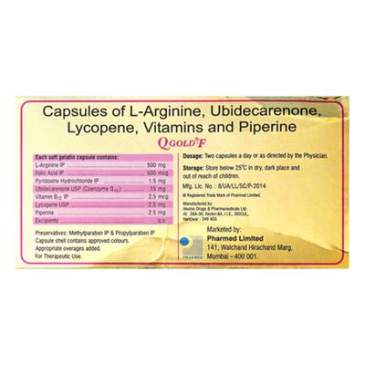 Q Gold F Capsule 10'S - Supplements-Sup