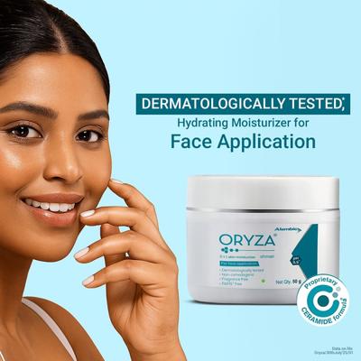 Oryza Skin Moisturiser Cream 50gm - Dry Skin-Emo