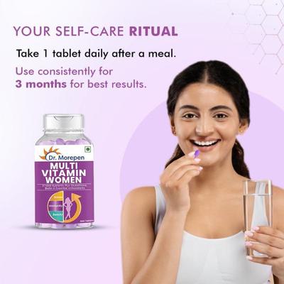 Dr. Morepen Multivitamin Tablet - Women 60's - Women Health