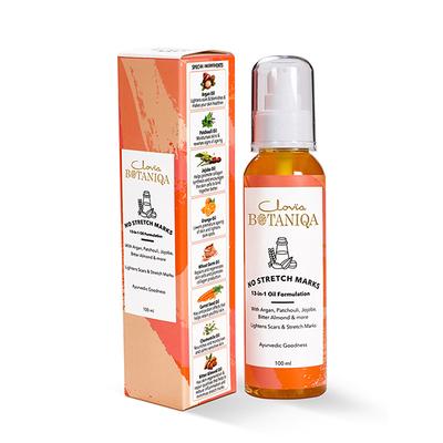 Clovia Botaniqa 8-IN-1 Breast Firming Oil & No Stretch Marks Oil 13-IN-1 Formulation 200 ml - Breast Firming Gel