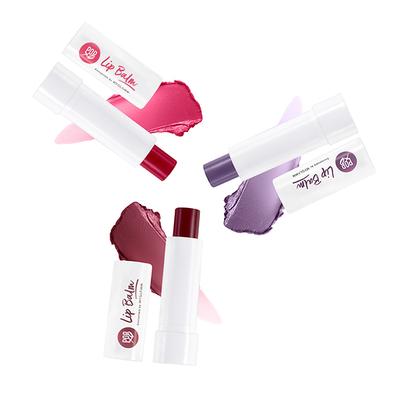 MyGlamm POPxo Makeup Pucker up lip balm Kit Cherry Blossoms Strawberry Kisses Berrylicious 3gm each 3's - Lip Balms