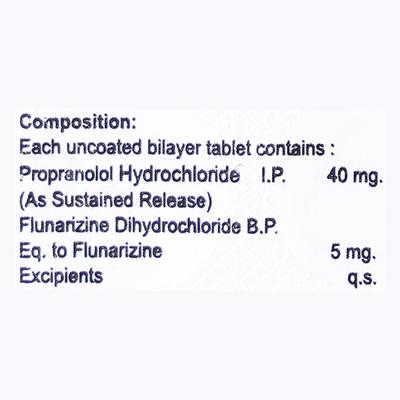 MIBETA PLUS 5mg Tablet 10's - Migraine