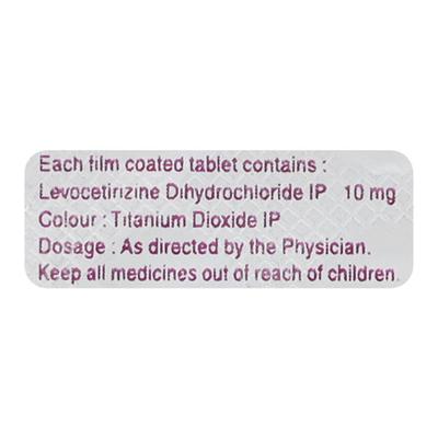 Levosiz 10mg Tablet 15'S - Allergies-Ant
