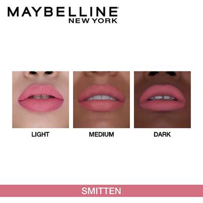 Maybelline New York Color Sensational Creamy Matte Lipstick - Smitten 1's - Lipsticks