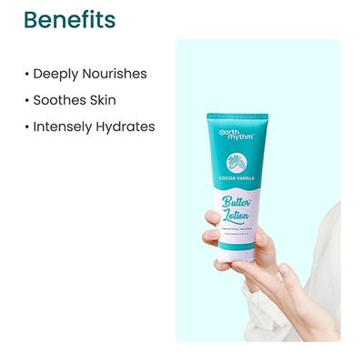 Earth Rhythm Cocoa Vanilla Butter Lotion 200 gm - Lotions & Creams