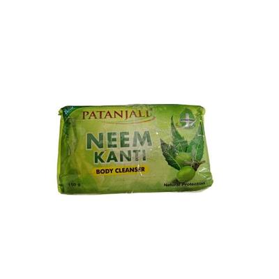 Patanjali Neem Kanti Body Cleanser (Pack of 4 x 150 gm) - Soaps