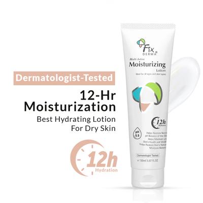 Fixderma Moisturizing Lotion Ideal For All Skin Types 150 ml - Face Gels