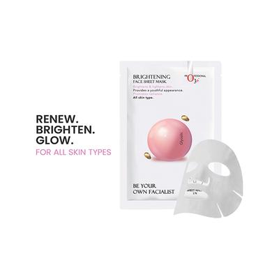 O3+ Facialist Brightening Face Sheet Mask with Glycolic 30ml - Face Mask