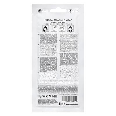 Ikoo Infusions - Thermal Treatment Wrap, Hydrate & Shine (Single Sachet) 35 gm - Hair Treatment