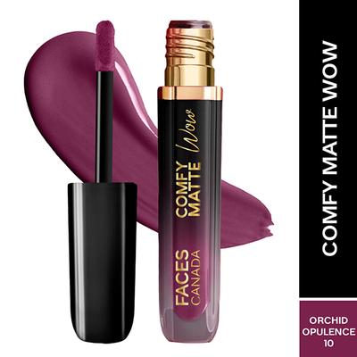 Faces Canada Comfy Matte Wow Liquid Lipstick - Orchid Opulence 10 3.8 ml - Liquid Lipsticks