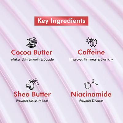 Mcaffeine Sweet Escape Perfume Body Lotion With Niacinamide and Cocoa Butter, Fruity-Floral Fragrance 300 ml - Creams/Oils/Lotions