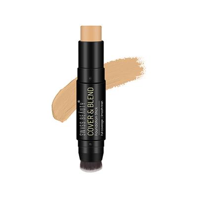 Swiss Beauty Cover and Blend Foundation Stick - Silky Golden 12 gm - Foundation