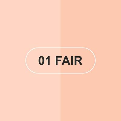 Matt Look Oil Free Concealer Flowless & Foundation -01 Fair (35ml+8gm) - Foundation