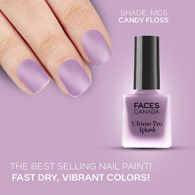 FACESCANADA Ultime Pro Splash Matte Nail Enamel Candy Floss M05 8 ml - Nail Polish