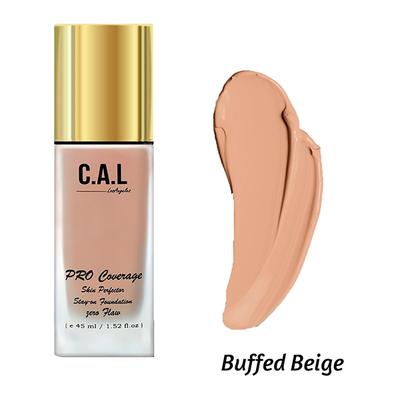 CAL Losangeles Pro Coverage Skin Perfector Stay On Foundation Buffed Beige 45 ml - Foundation