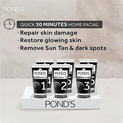 Ponds Vitamin Skin Brightening Home Facial Kit 80 gm - Facial Kits