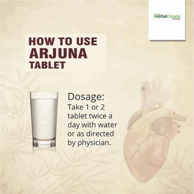Herbal Canada Arjuna Veg Tablet 100's - Pure Herbs