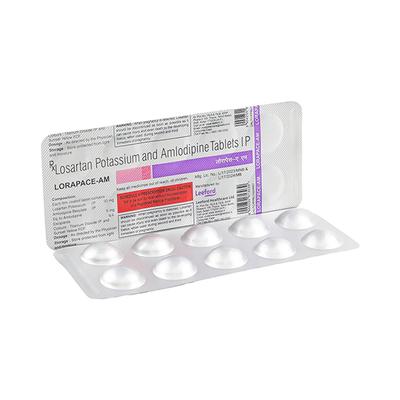 LORAPACE AM Tablet 10's - Hypertension-Ang