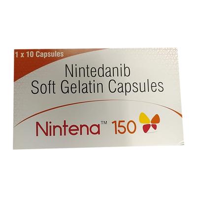 NINTENA 150 Soft Gelatin Capsule 10's - Idiopathic Pulmonary Fibrosis