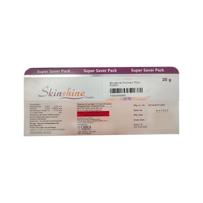 Skinshine Cream 30gm - Skin Infections-Oth