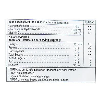 Collacee GS Added Orange Pineapple Flavour Sugar Free Powder 12gm - Supplements-Sup