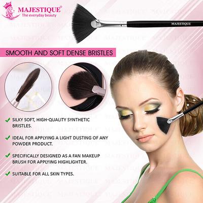 Majestique Brushes Fan Mask Brush For Face 1's - Face Brush
