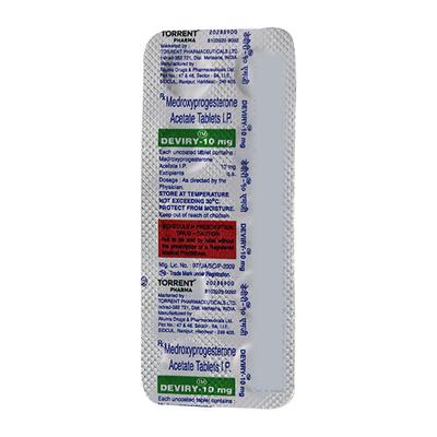 Deviry 10mg Tablet 10'S - Hormonal Therapy-Oes