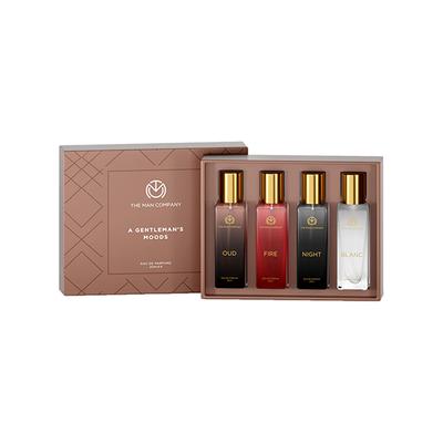 The Man Company A Gentleman's Moods Premium Fragrance Gift Set 20ml each 4's - Men Perfumes (Edt/Edp)