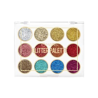 Mars Glitter Eyeshadow Palette - 02 12 gm - Eye Shadow Palettes