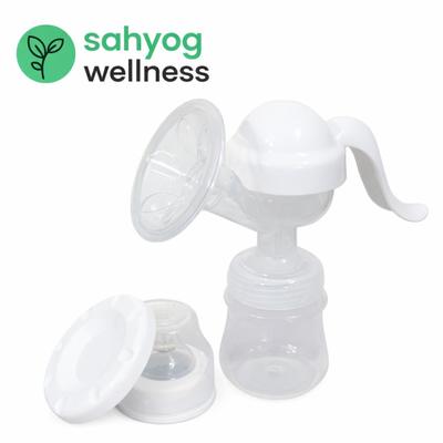 Sahyog Wellness Manual Breast Pump for Painless Breast Milk Expression (White) 1 s - Breast Pump