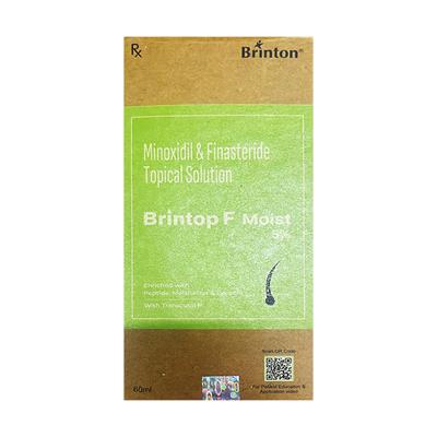 BRINTOP F MOIST 5% Topical Solution 60ml - Hair Loss-Oda