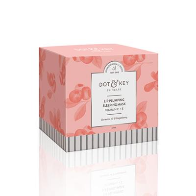 Dot & Key Lip Plumping Sleeping Mask Vitamin C + E 21 ml - Lip Balms
