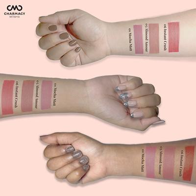 Charmacy Milano Bare Essentials Liquid Lipstick Trio - Everyday Mix 16.8 ml - Lip Kits & Palettes