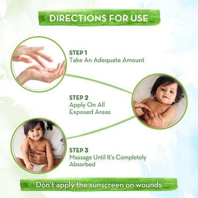 Mamaearth Milky Soft Mineral Based Sunscreen SPF 30 & PA+++ With Oats, Milk and Calendula for Babies - Made Safe Certified, Toxin Free 80 gm - Body Sunscreen