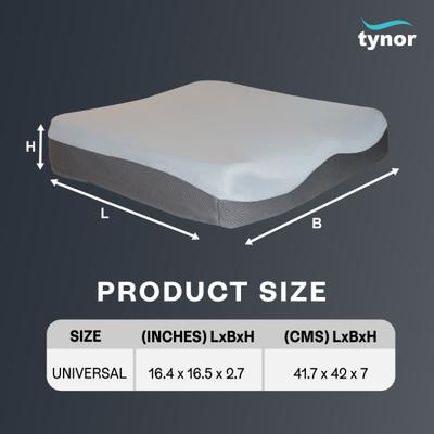 Tynor Coccyx Cushion Seat (UN) (H 13) - Pads And Pillows