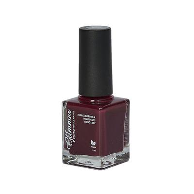 Glimmer Premium Nail Enamel Choco Brown 10 ml - Nail Polish