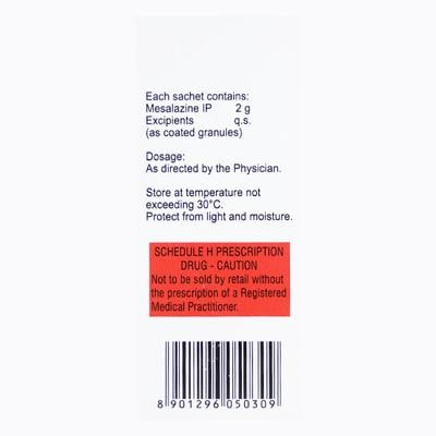 MESACOL CR Granules 2gm - Ulcerative Colitis/Bowel Inflammatory Disease-GIT