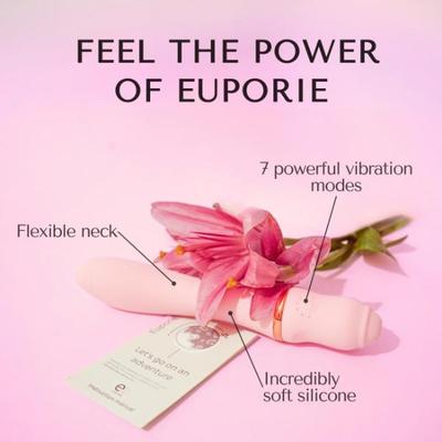 Libertee Premium Rechargeable Massager 7 Modes Rose 1's - Massagers And Vibrators