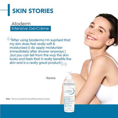 Bioderma Atoderm Intensive Gel Creme for Anti-itching lipid-replenishing treatment 200 ml - Lotions & Creams