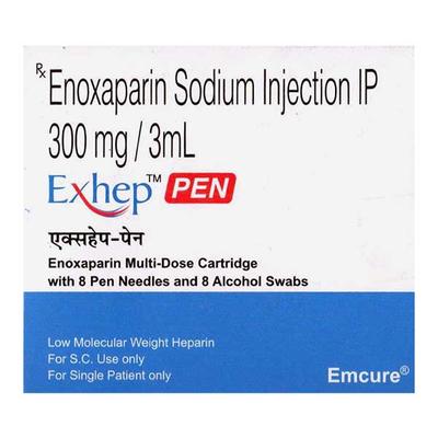 EXHEP PEN 300 Cartridge 3ml - Blood Clot-Ant