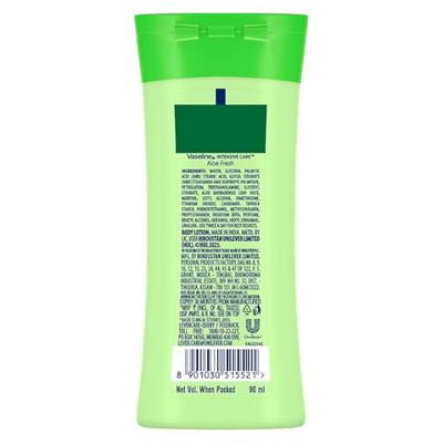 Vaseline Intensive Care Aloe Fresh Body Lotion 90 ml - Lotions & Creams