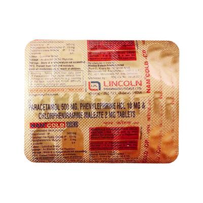 NAM Cold CP Tablet 10'S - Cough And Cold-Cou