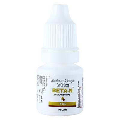 BETA N Eye/Ear Drops 5ml - Eye Infections-Eyc