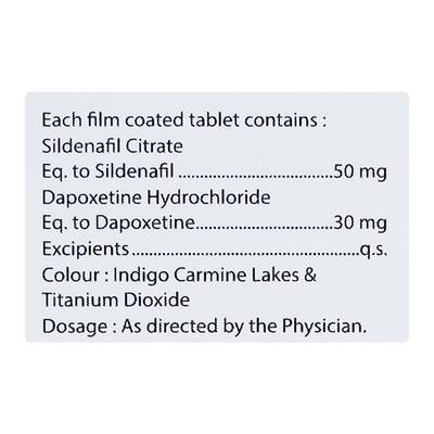 ALGRA PLUS Tablet 4's - Impotence/Erectile Dysfunction (Ed)