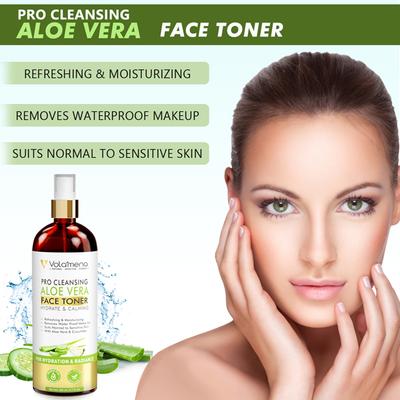 Volamena Pro Clearing Aloevera Face toner 200 ml - Toners