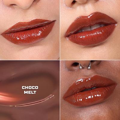 Kiro Ceramide Drip Tinted Lip Glaze Choco Melt ( Brown) 13 gm - Lip Balms