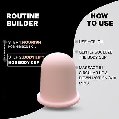 House of Beauty Body Cups Helps Toning Body By Reducing Stubborn Cellulite & Fat Tissues (3Pcs) 1's - Others