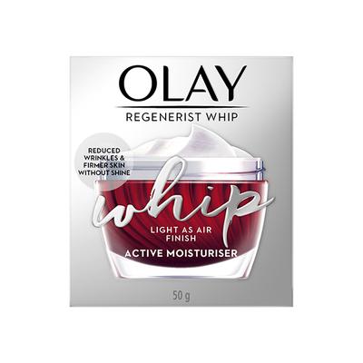 Olay Ultra Lightweight Moisturiser- Regenerist Whip Day Cream (Non Spf) 50 gm - Day Cream